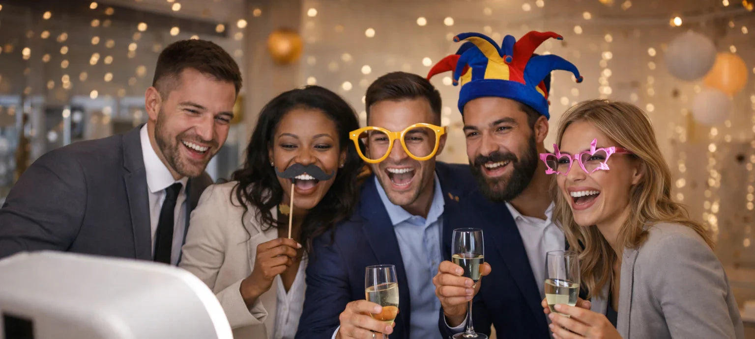 Photobooth lors d'un évènement d'entreprise