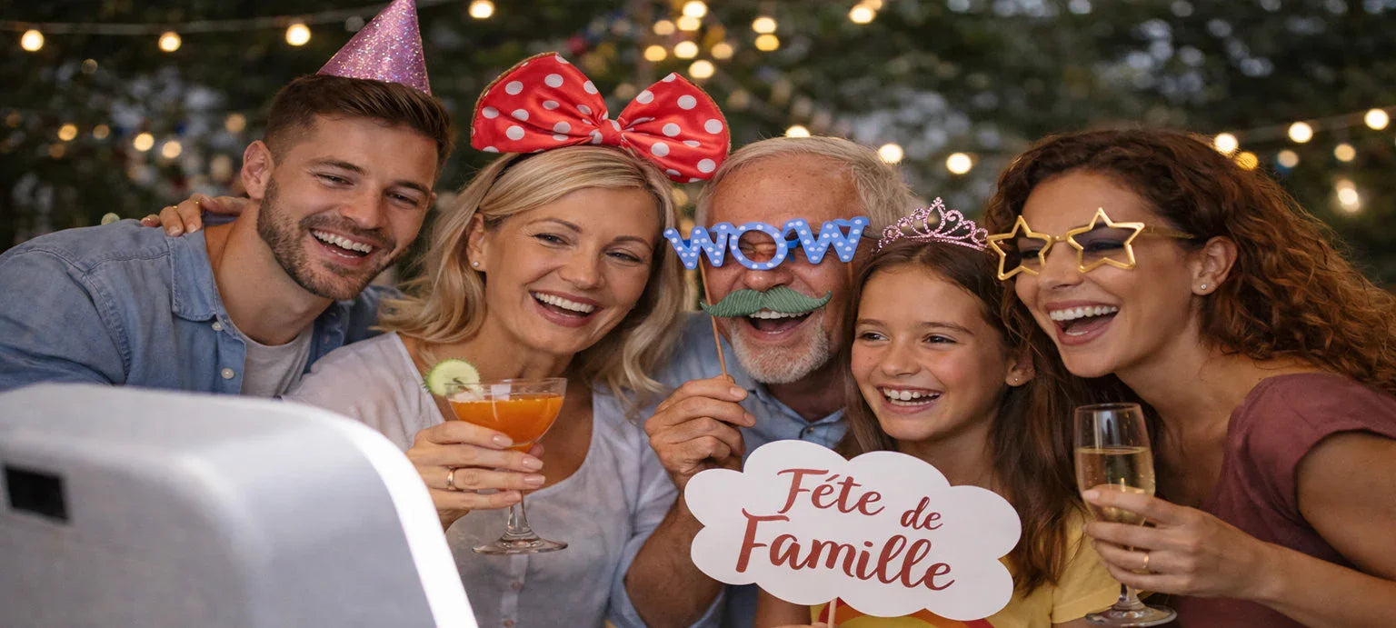 Pourquoi louer un photobooth pour une fête de famille ?