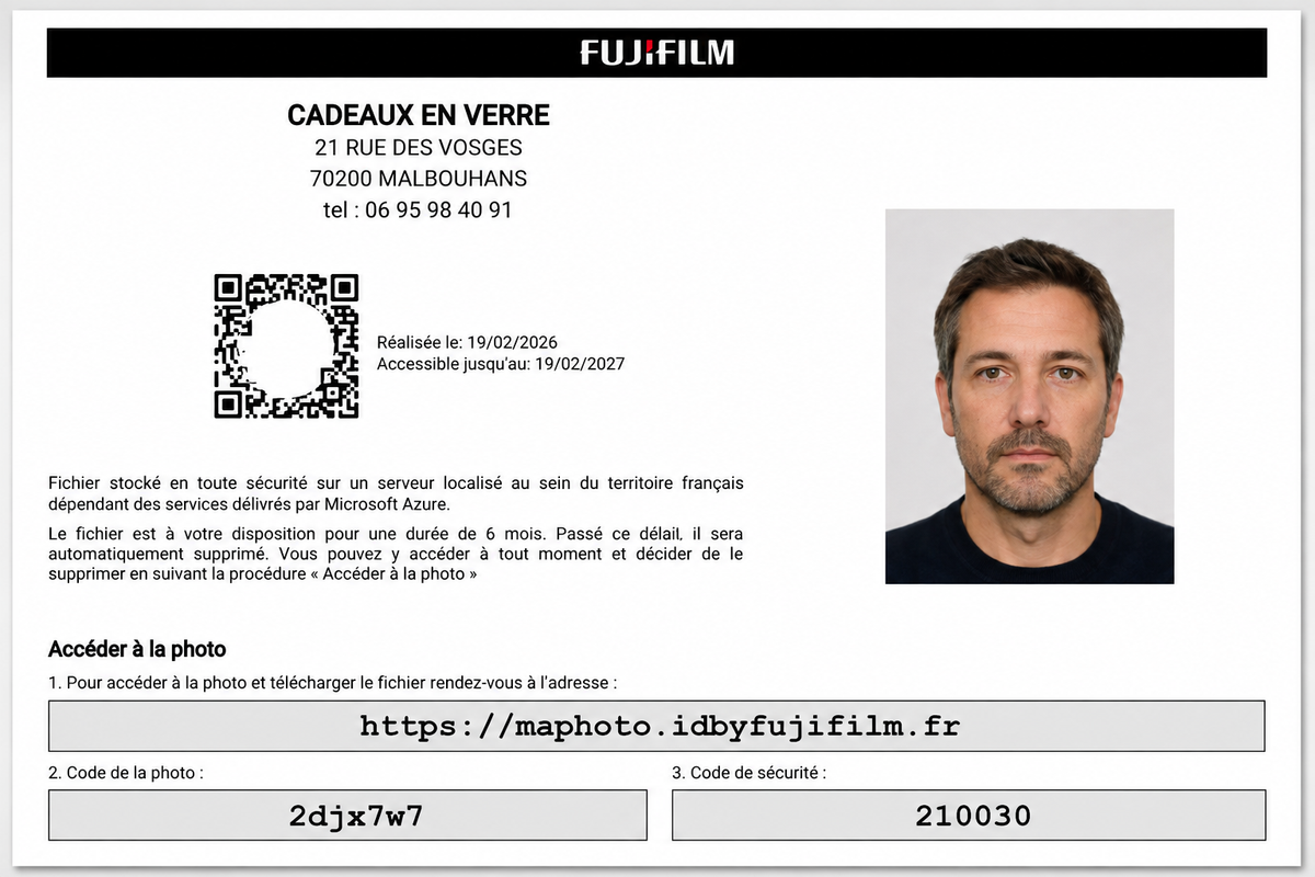 ePhoto ANTS avec code numérique – Permis & titre de séjour