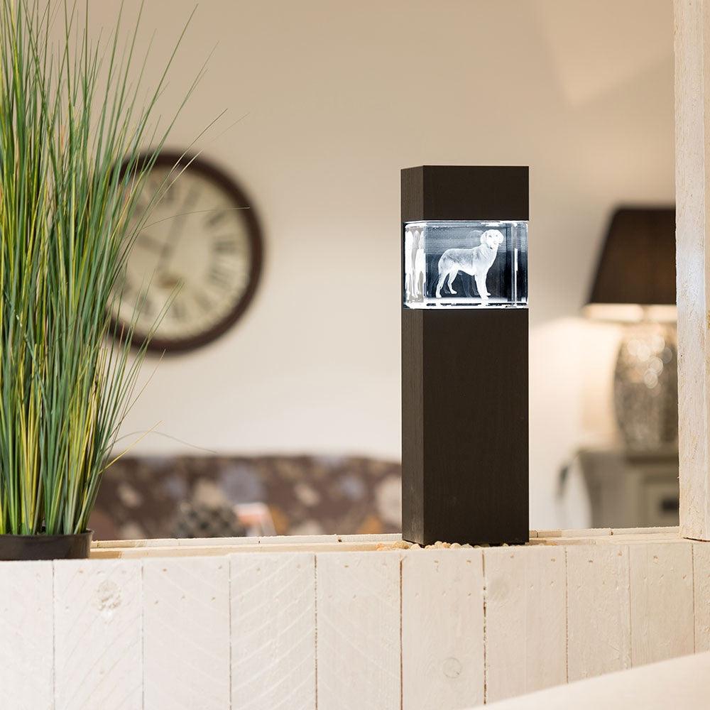 Colonne lumineuse à LED pour bloc de verre XL Paysage - Cadeaux en verre