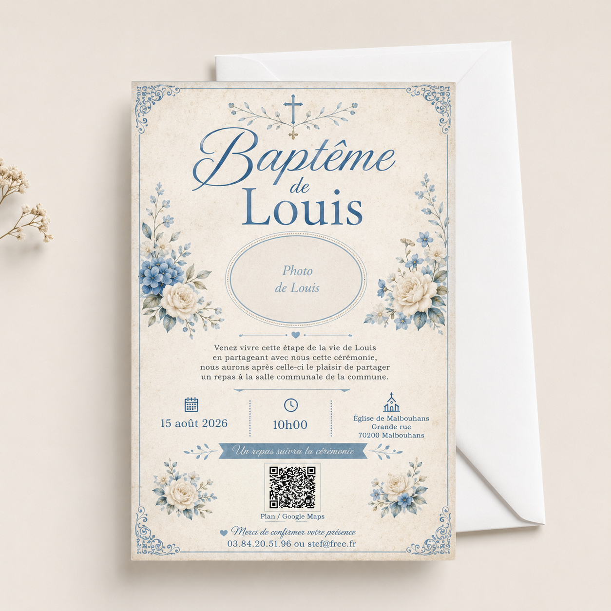 Cartons d’invitation personnalisés 10x15 – Option Photobooth70