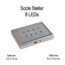 Stellar Socle 8 LEDs - Éclairage Puissant pour Gravures