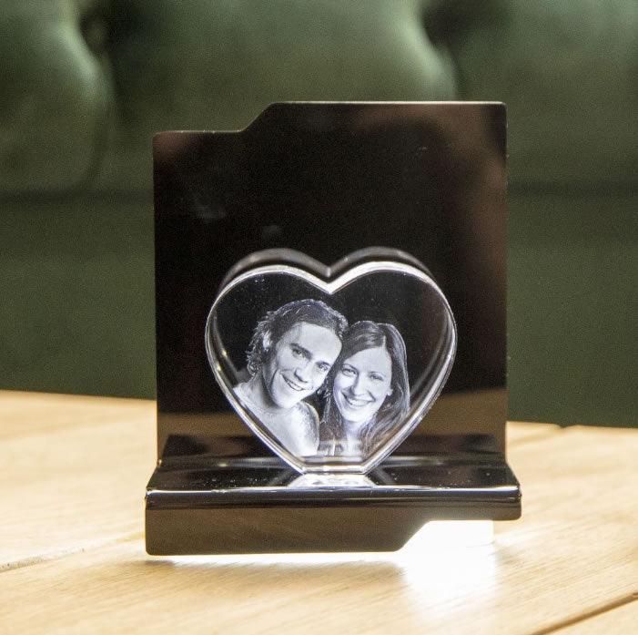 Cantate Socle Lumineux - Support LED pour Gravures et Décorations - Cadeaux en verre