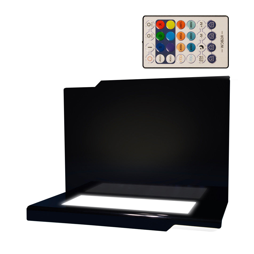 Astra – Socle Lumineux LED pour Gravure sur Verre Paysage