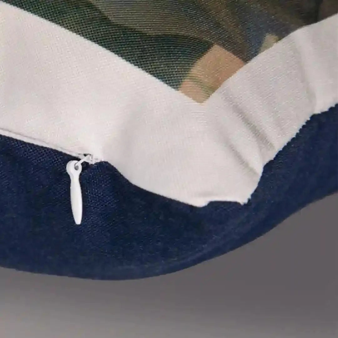 Coussin avec Photo Bleu Nuit