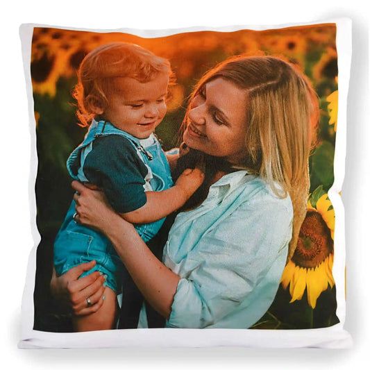 Coussin avec Photo Jaune Miel