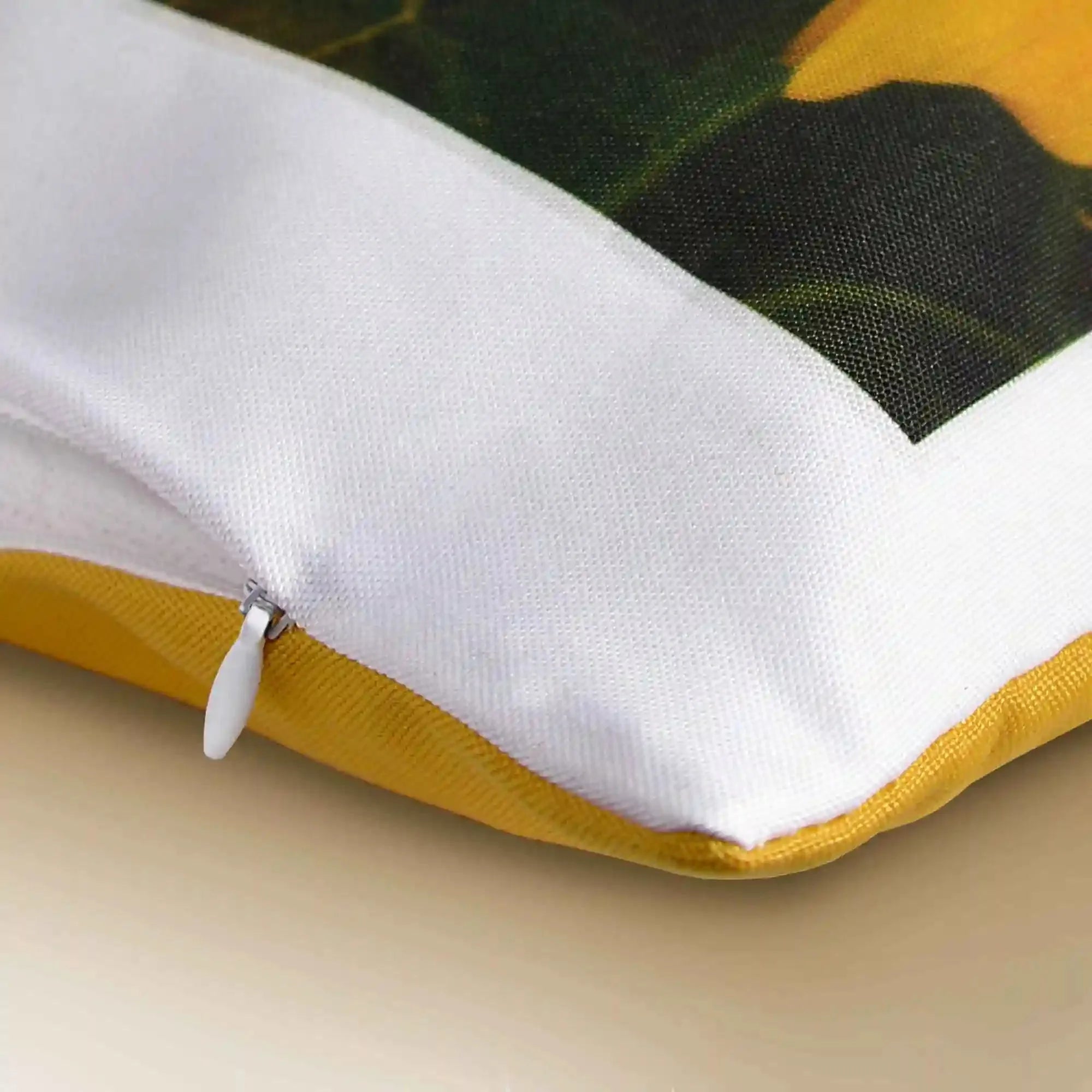 Coussin avec Photo Jaune Miel