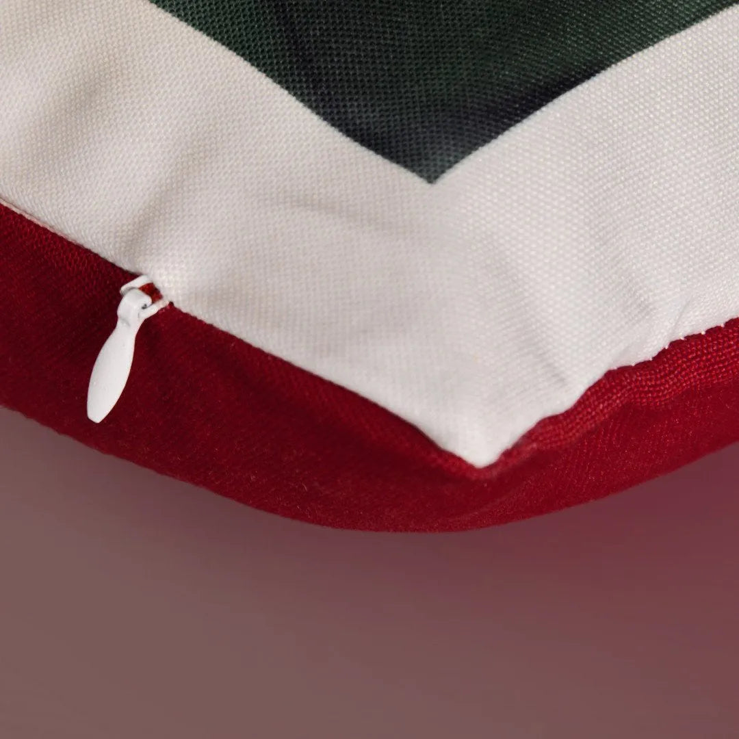 Coussin avec Photo Rouge Oriental