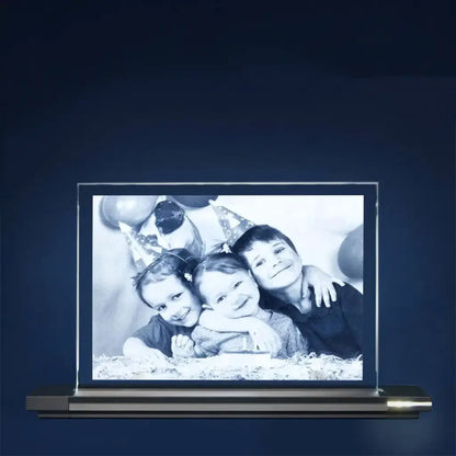 Verre Plat 13x18 Paysage - Gravure 2D Élégante et Personnalisée