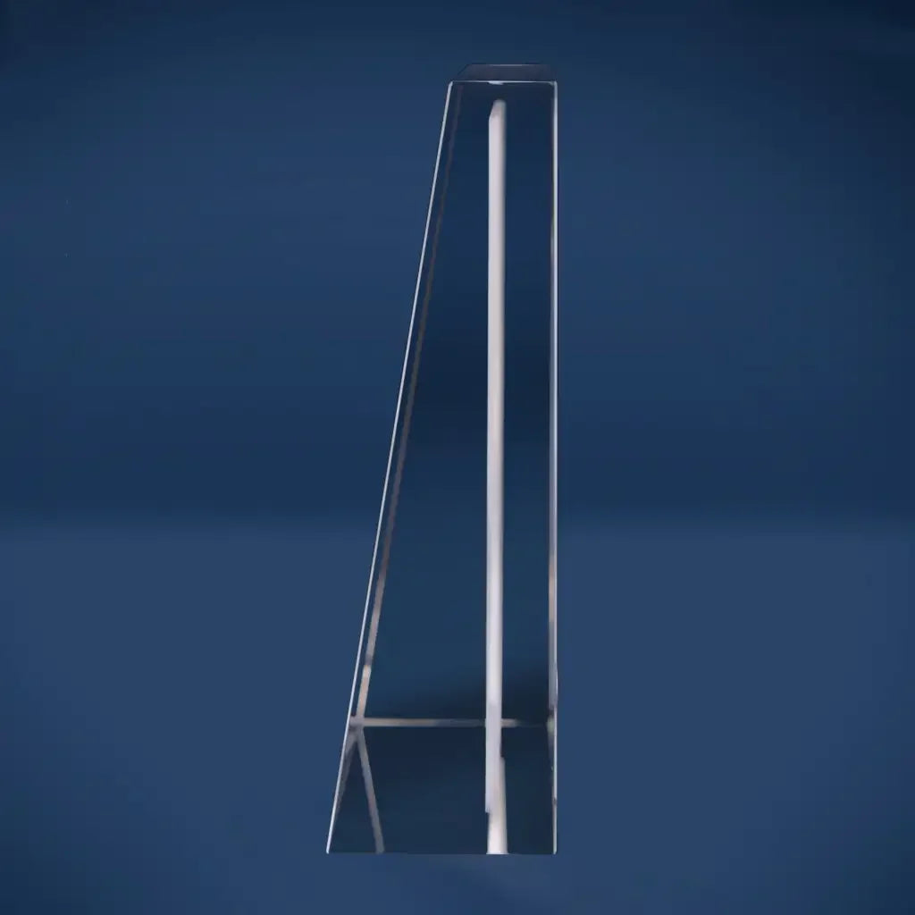 Plaque 2D Prisme Paysage Gravée- Gravure 2D Élégante