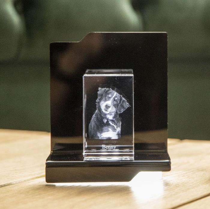 Cantate Socle Lumineux - Support LED pour Gravures et Décorations - Cadeaux en verre