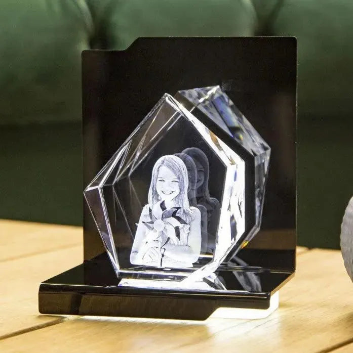 Maggiore Socle Lumineux - Éclairage LED pour Objets Gravés - Cadeaux en verre