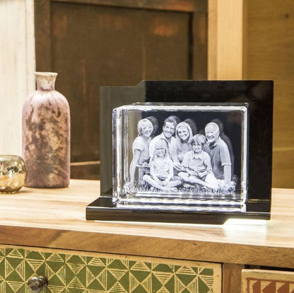 Serenata Socle Lumineux - Éclairage LED Élégant pour Objets Gravés - Cadeaux en verre