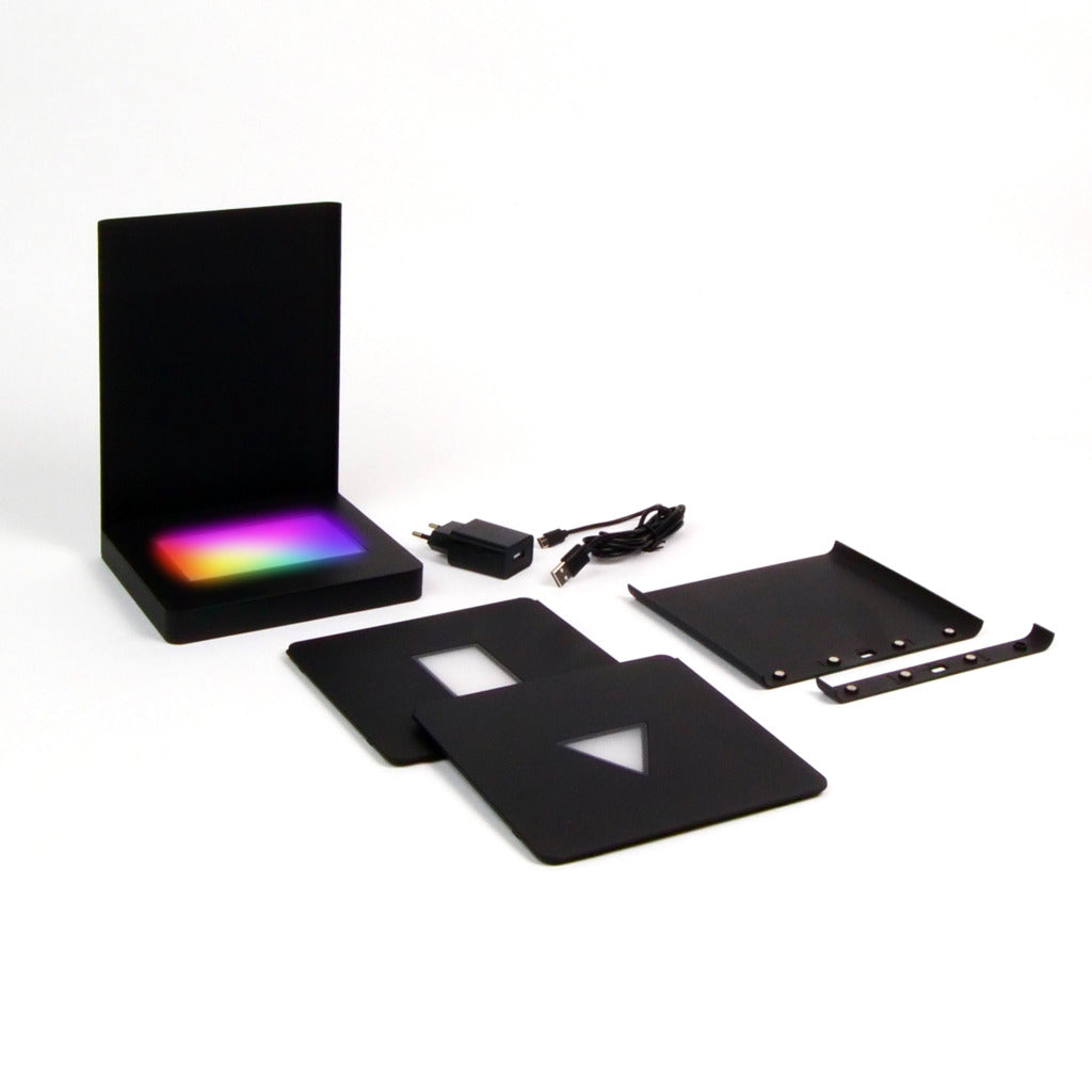Lumen Socle Lumineux LED Taille XL COMPLET | Éclairage pour Verre Gravé