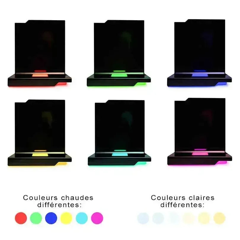 Virtuoso Socle Lumineux - Éclairage LED Élégant pour Gravures