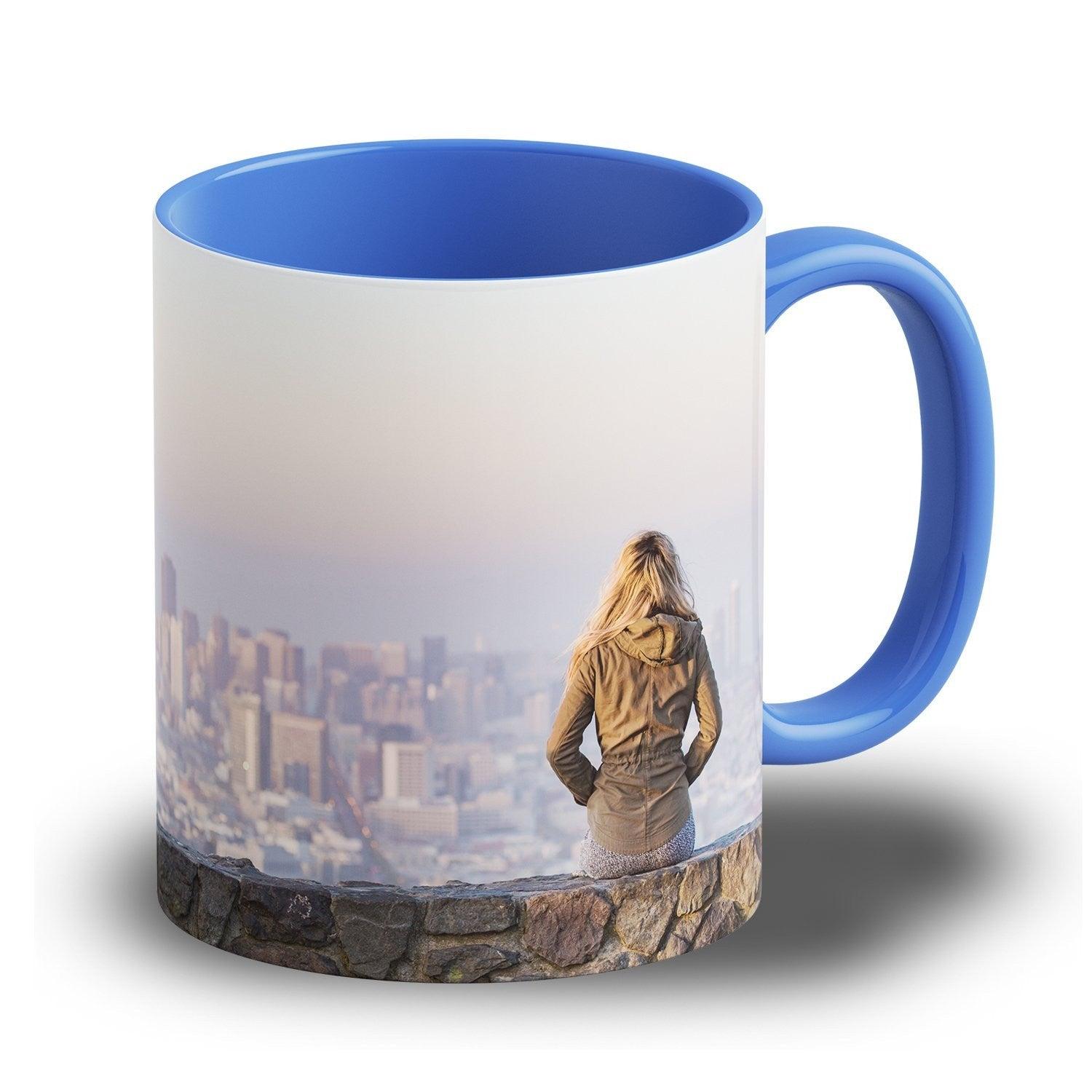 Mug Photo Panoramique Personnalisé - Cadeau Unique et Original - Cadeaux en verre