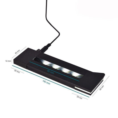 Polaris 90 Socle Lumineux - Éclairage LED Élégant pour Gravures - Cadeaux en verre